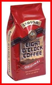 4x Eight OClock Coffee Original Ground 12 oz bags  