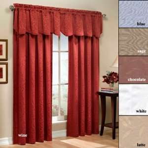  72 Long Whitfield Jacquard Tailored Curtain Panel
