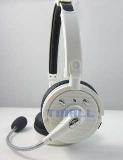 White Stereo bluetooth headset A2DP for Cell Phone Iphone  MP4