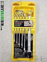 Stanley 87 246 6 Pc Metric Combination Wrench Set  