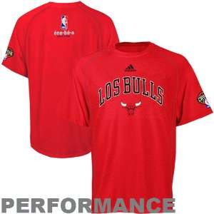  adidas Chicago Bulls Los Bulls Latin Nights ClimaLite T 