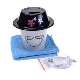   Smile Face Cup w. Hat Cap Shape Mini USB Air Humidifier Moist Filter