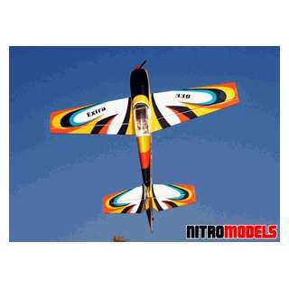   3D Aerobatic Nitro Gas Radio Remote Controlled RC Plane Toys & Games