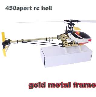 450 rc helicopter for align golden frame 3D 6CH rc heli  