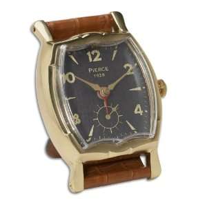  Uttermost 4.5 Wristwatch Alarm Square Pierce Clock Brass 