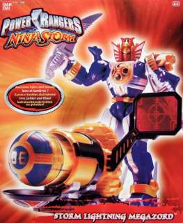 Power Rangers Ninja Storm Lightning Megazord Boxed NEW BNIB BanDai 