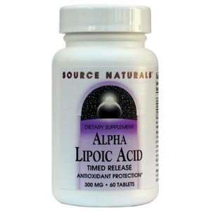  Alpha Lipoic Acid Timed Release, 300 Mg 60 Tablets Health 