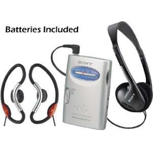  Sony Walkman Compact Portable Lightweight AM/FM Stereo Radio 