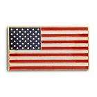 Gold Plated Lapel Pin The American Flag United States o