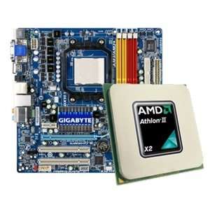 Gigabyte MA785GM US2H Motherboard & AMD Athlon II 