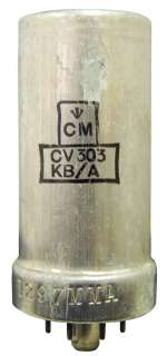 CV303 EF22 variable mu RF amplifier electron valve tube  