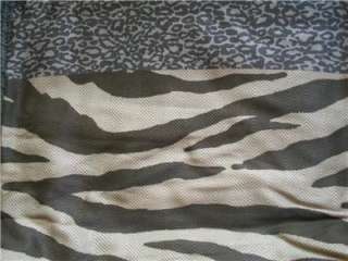 QUEEN Sheets~Animal Leopard Giraffe Tiger Safari Print  