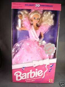 1992 Barbie Anniversary Star  30th Anniversary  