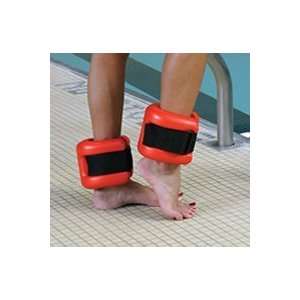 Aqua Fit Ankle Cuffs (1 pair)   Blue for Swimming Pool 