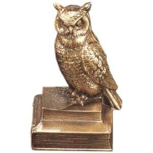  Owl on Books Bookends