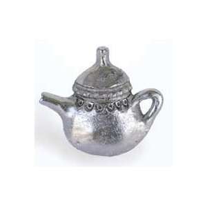   Emenee MK1055ABB, Knob, Teapot, Antique Bright Brass