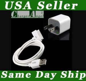   Charger+USB Sync Data Cable For Apple iPod Classic Mini 3rd 4th Gen