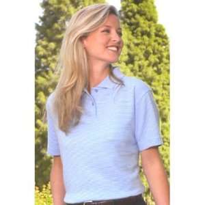  Willow Pointe Ladies Striped Golf Shirt (SizeXL,Color 