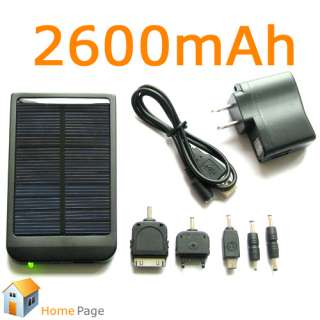 Solar Panel Power Battery Charger for Phone iPhone iPod  