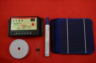 New 40 A Grade 125 Monocrystalline Solar Cells DIY 100Watt Solar Panel 