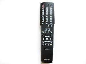 SHARP GA416WJSB AQUOS TV REMOTE FOR LC 32D41 LC 37D40U  