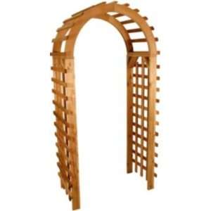  Aquile Cedar Products Classic Arch Arbor 4ft