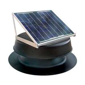  Solar Attic Fan   20 Watts   2000 sq ft   Black