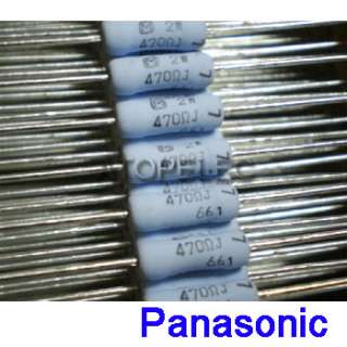 10pcs Panasonic Japan Power Resistors 2W/470ohm 5%  