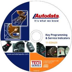  Autodata 11 CDX420 Key Programming and Service Indicators 