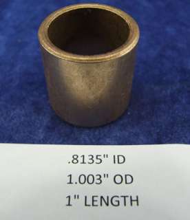 Bronze Bearing Bushing Sleeve 13/16 ID x 1 OD x 1 L  