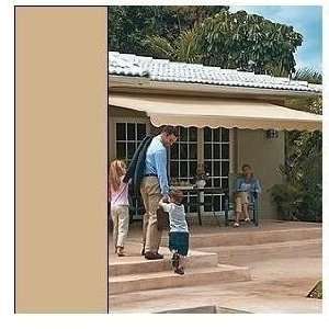 Sunsetter Pro Motorized Awning (12 Ft / Solid Sand) With Traditional 