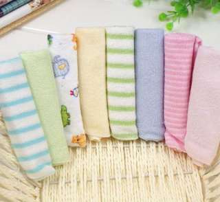 Pack Baby Soft Bath Towel Washcloth Wipe 23 x 23cm  