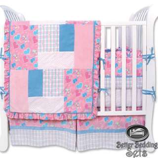 Baby Girl Kid Toddler Pink Cute Love Crib Nursery Newborn Blanket 