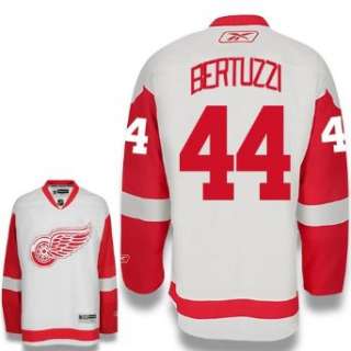  BERTUZZI #44 Detroit Red Wings RBK Premier NHL Hockey 