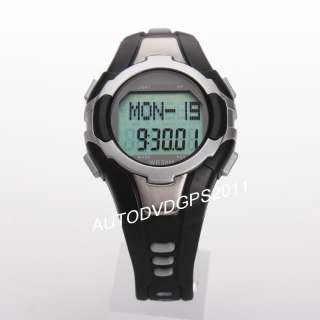 New Pulse Heart Rate Monitor with Pedometer and Backlight Watch  