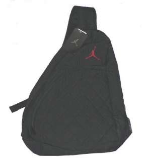 Nike Jordan sling backpack Book bag new black back pack  