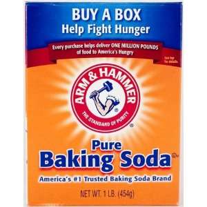 Pure Baking Soda (1 lb, 454 g)  Grocery & Gourmet Food
