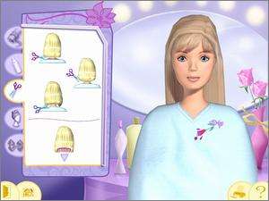 Barbie Beauty Boutique PC CD girls hair salon fashion makeover 