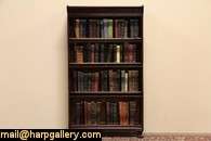 Stacking Mahogany Antique Barrister Bookcase  