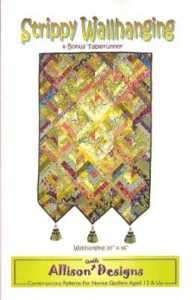   Wallhanging Quilt Pattern Plus Table Runner DIY Quilting  