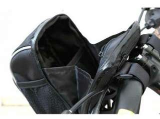 2011 New Cycling Bike Bicycle handlebar bag front basket Black with 