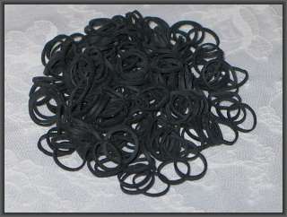 100ct Bag of Horse/Dog Braid Binders Bands Rubberbands  