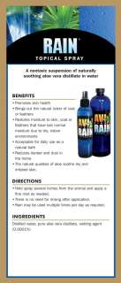AVIx  HEALx  RAIN natural bird bath Spray and Refill  
