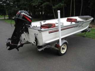 1989 SYLVAN BACKTROLLER PIKE ATTACKER BOAT & TRAILER  