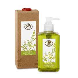 Organic Olive Oil VERDE Hand and Body Wash 80 Acres  