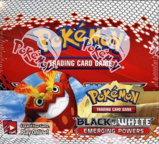POKEMON B&W EMERGING POWERS BOOSTER BOX BLOWOUT CARDS  