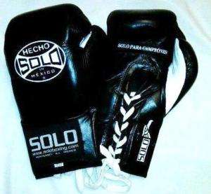 oz BLK PROFIGHT SOLO Boxing Gloves Cleto Reyes Grant  