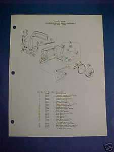 POULAN 4200 & 5200 CHAINSAW PARTS MANUAL BRAKE ASSEMBLY  