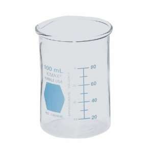 Kimax blue coded Griffin beakers; 600 mL, 6/cs  Industrial 