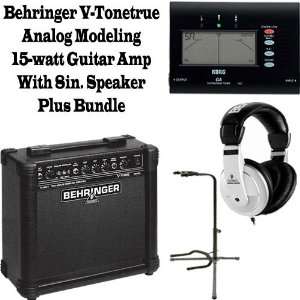  Behringer V Tonetrue Analog Modeling 15 watt Guitar Amp 